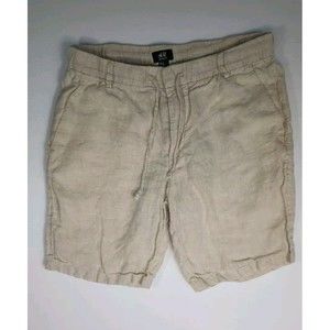 H & M Relaxed Fit Women's Light Beige Shorts Size 34R